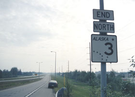 Ramp from Mitchell Expressway to Richardson Highway