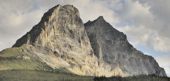 Scenic view from highway, probably near mile 206