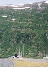 Overview of west portal of Anton Anderson tunnel